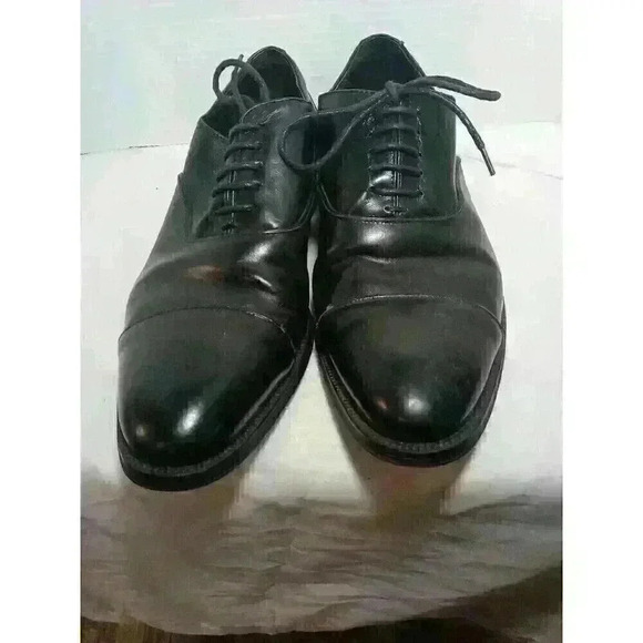 Stacy Adams Kordell Cap Toe Oxford 24919-001‎ 10.5M Mens Black - Picture 2 of 9